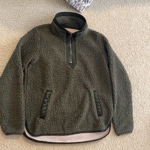 Women’s Abercrombie and Fitch fleece pullover